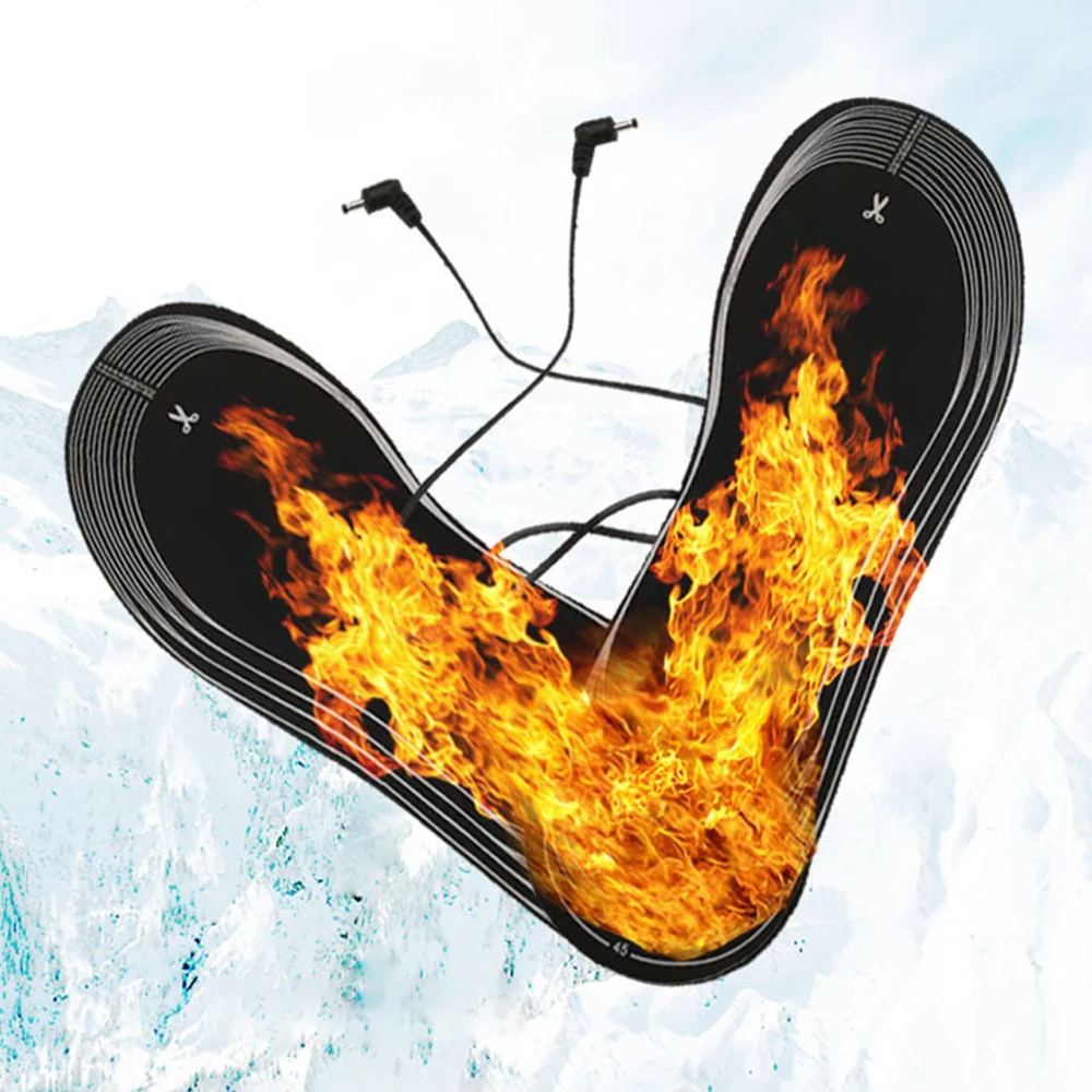 

Стельки с подогревом, 2 шт., из углеродного волокна