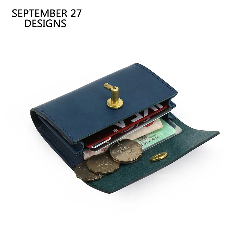 

New Fashion Credit Card Wallets Women Genuine Leather Luxury Business Card Case Retro Identity Driving License Bag Coin Purses