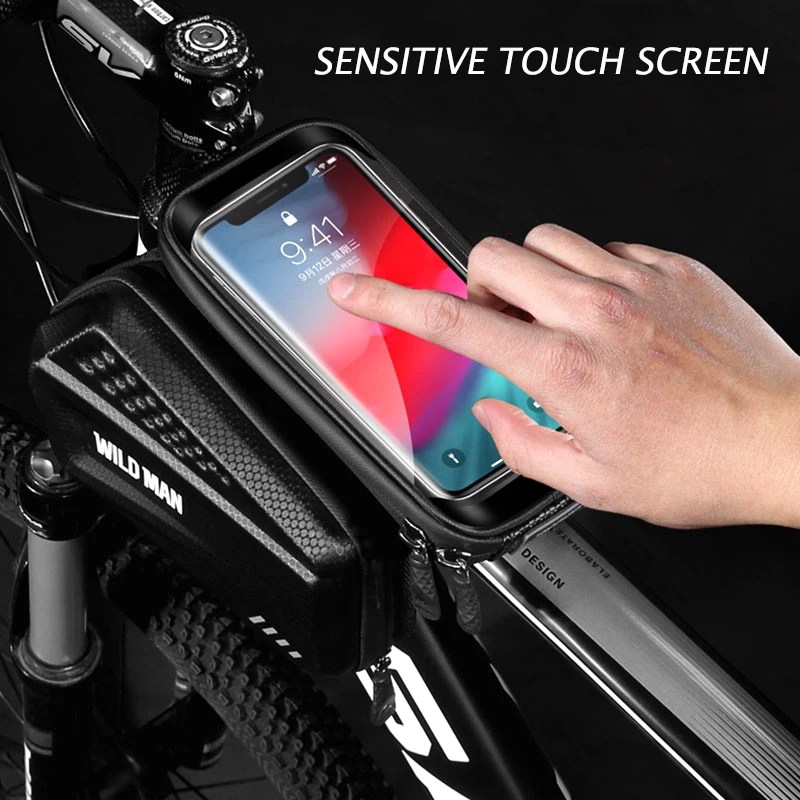 Сумка велосипедная непромокаемая с креплением на руль 6 2 дюйма | Спорт и