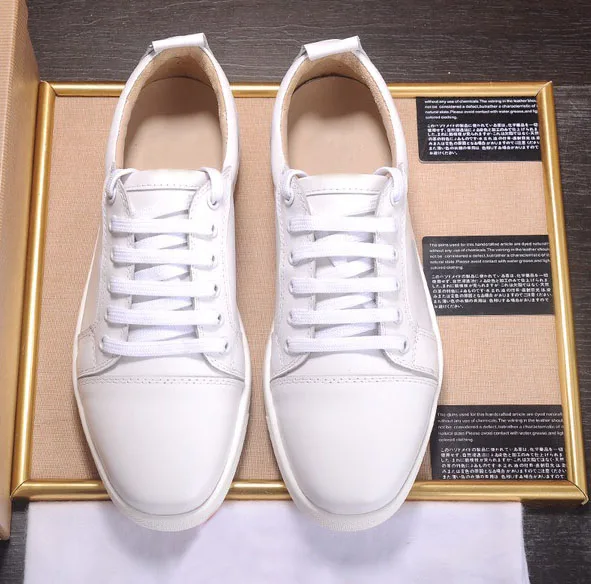 Новинка белые модные туфли на шнуровке с заклепками наивысшего качества красной