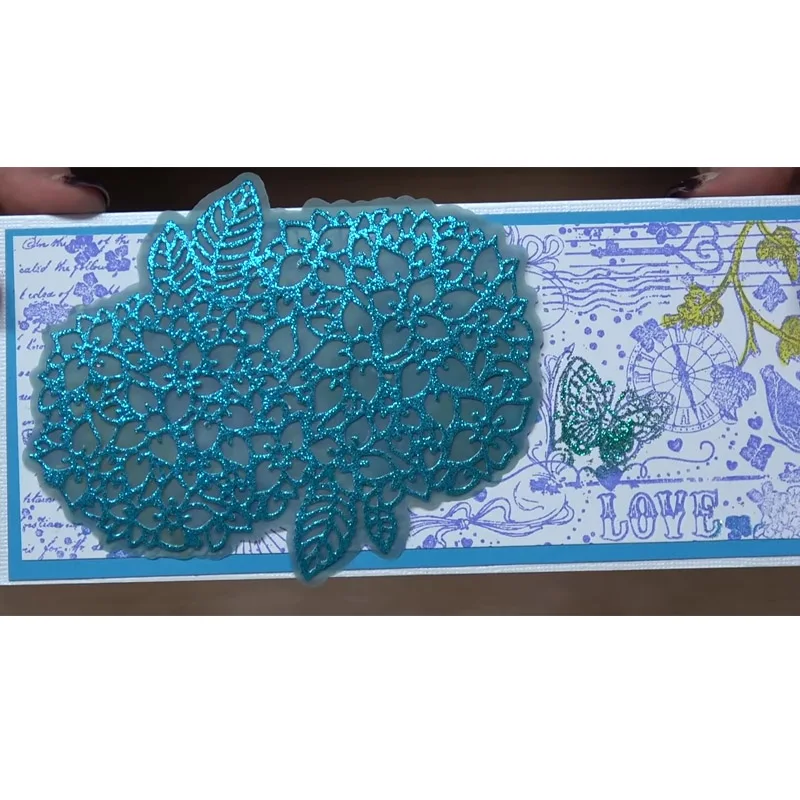 Металлические пресс-формы для гортензии больших листьев изготовления карт 2020 |