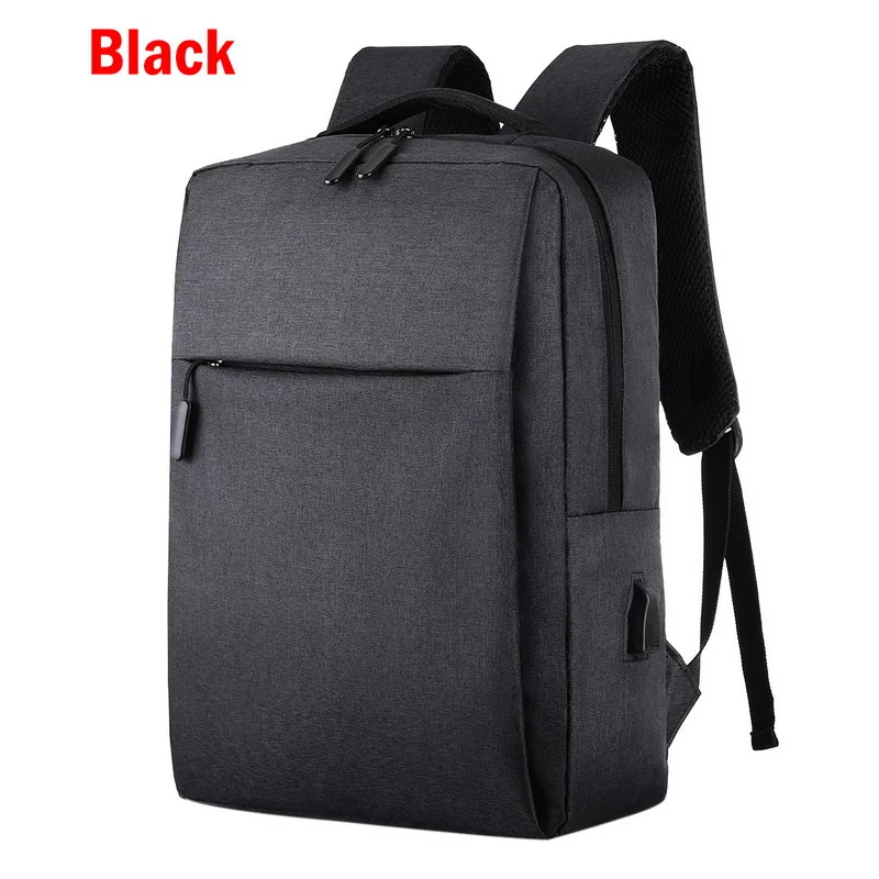 black Hifuar, новинка, рюкзак для ноутбука, Usb, школьная сумка, рюкзак, Противоугонный, мужской рюкзак для путешествий, рюкзак для отдыха, Mochila - Цвет: black