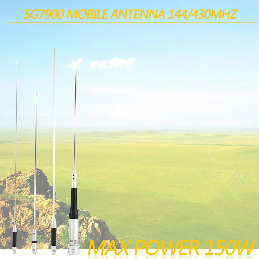 Двухдиапазонная Антенна алмаз SG 7900 антенна для мобильного телефона 144 / 430 МГц