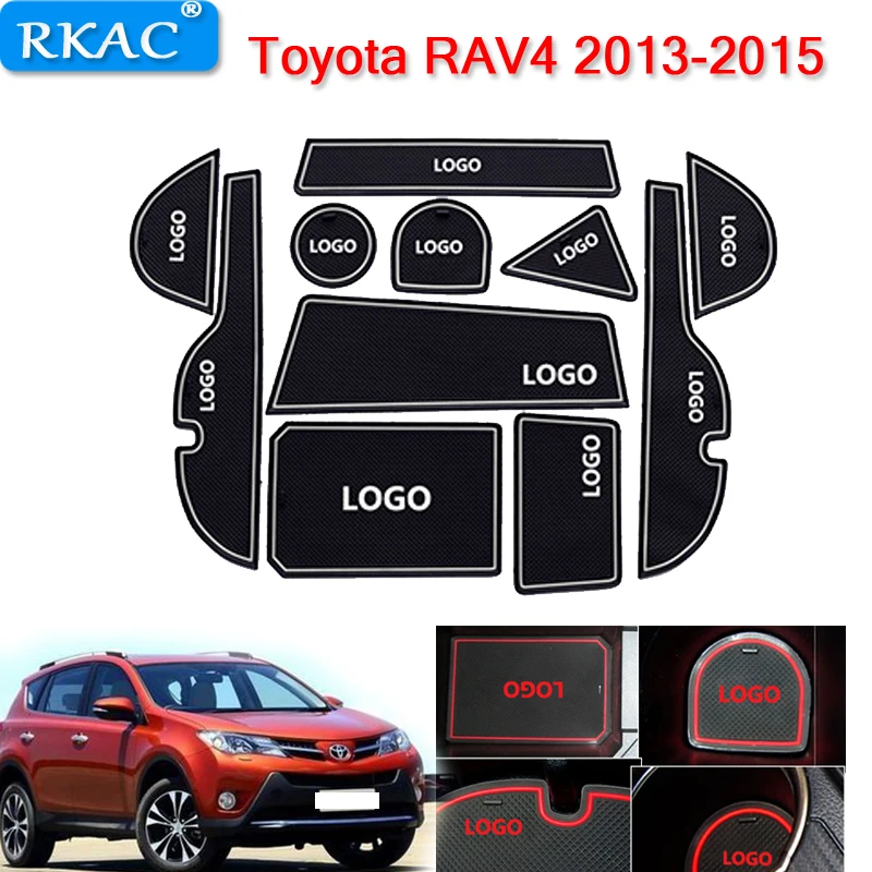 Резиновая прокладка для ворот RKAC аксессуары Toyota RAV4 2013 2015 3D резиновый