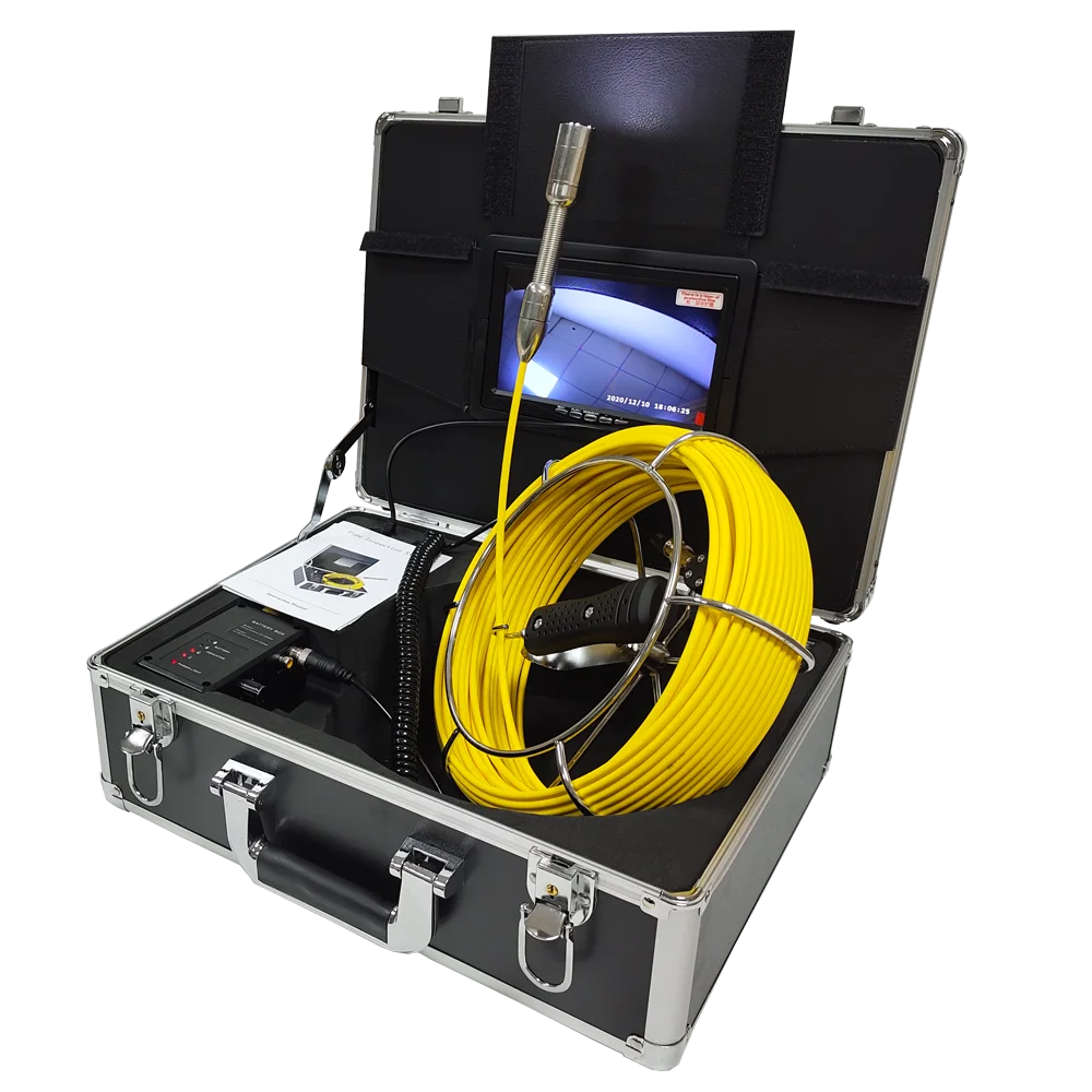 

7inch LCD Color Monitor 4500mAh Battery Portable Drain Sewer Pipeline Inspection Endoscope CCTV Camera 20m