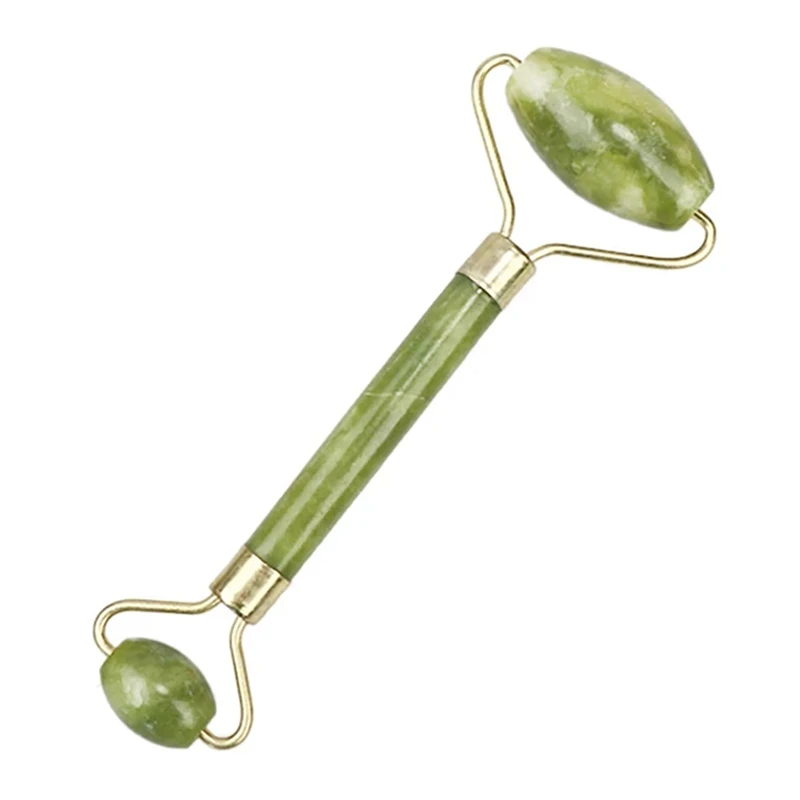 

Facial Massage Roller Double Heads Jade Stone Face Lift Body Skin Relaxation Slimming Beauty Neck Thin Lift