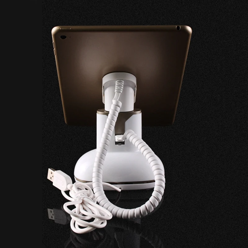 Tablet Anti-Theft Display Stand Mobile Phone Alarm Holder Rechargeable Support Cell And For Iphone Ipad(Eu Plug) | Электроника