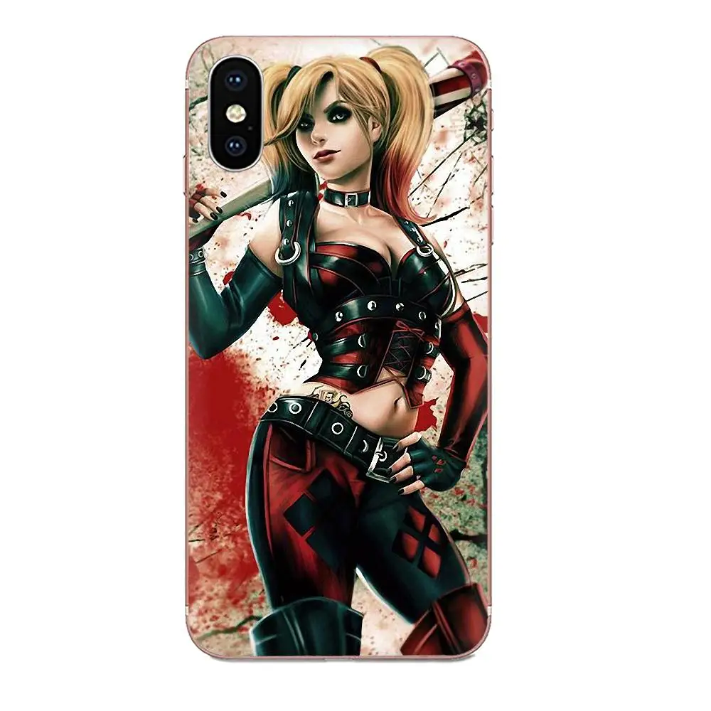 &quot Харли Квинн &quotМягкий чехол из ТПУ с принтом&quot аксессуары для Galaxy J1 J2 J3 J330 J4 J5 J6