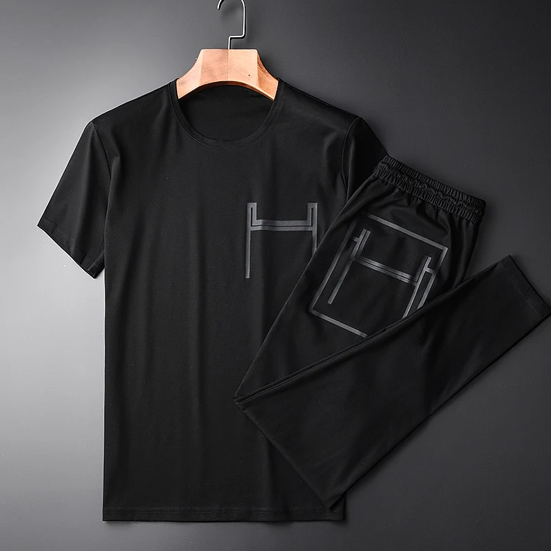 Новые летние комплекты с короткими рукавами (футболки +) высокое качество тонкие