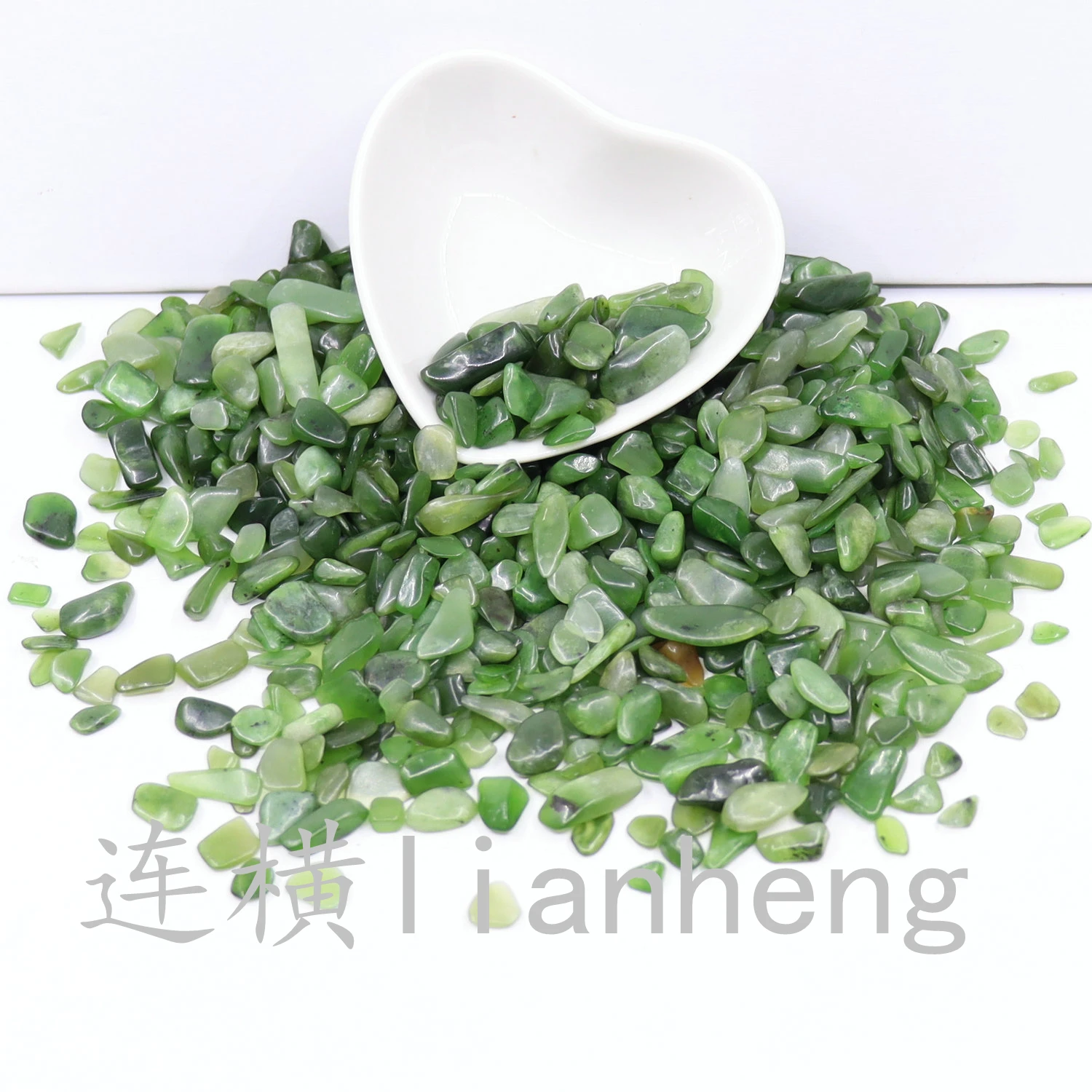 7 9 мм Натуральная энергия зеленый яшма рейки сделай сам ювелирные изделия подарки|Камни| |