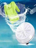 4 in1washer with usb cable mini portable washing machine ultrasonic turbo convenient clothing cleaning for travel business trip