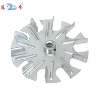 small axial out air flow 4 3%e2%80%9d daimeter iron steel rotor wind wheel impeller8mm10mm shaft hole