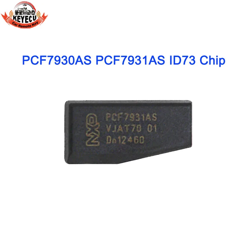 KEYECU ID73 Автомобильный ключ чип PCF7931AS / PCF7930AS 73 Транспондер PCF7930 PCF7931 7930 7931 |