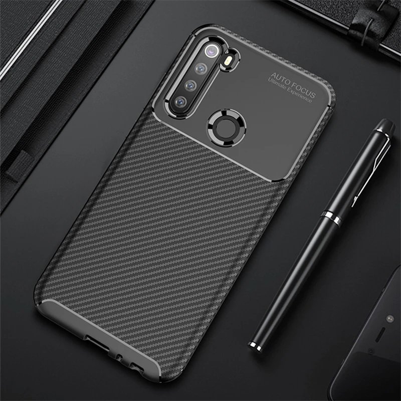 Чехол для Redmi Note 8 8T роскошный чехол из волокнистой кожи деловая задняя крышка Xiaomi