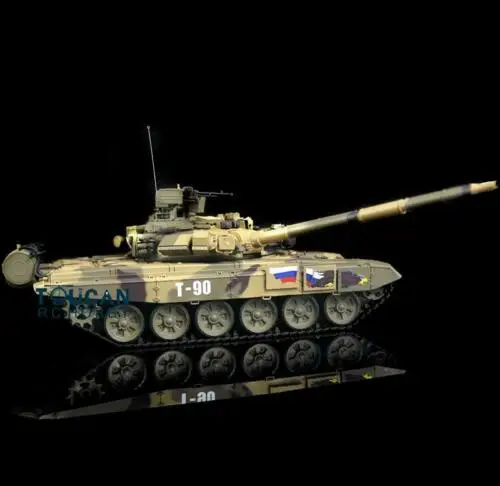 

US STOCK FPV 6.0 Plastic Russia T90 RC Tank 3938 Heng Long 1/16 360 Turret