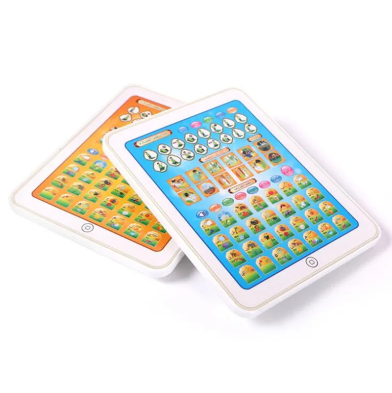 Испанский Алфавит ребенок планшет точка чтения сенсорный включить ноутбук Compluter