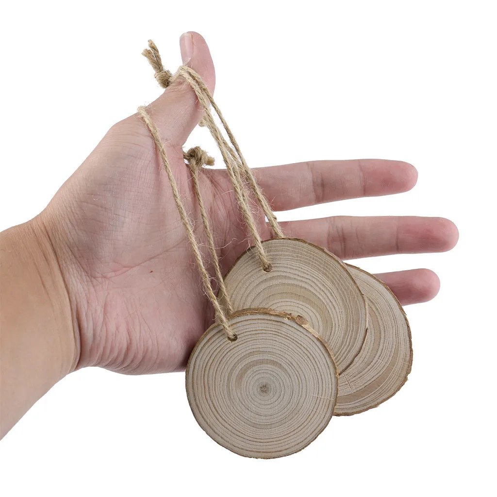 15 шт. деревянные рождественские украшения дерево реквизит DIY дети живопись Декор