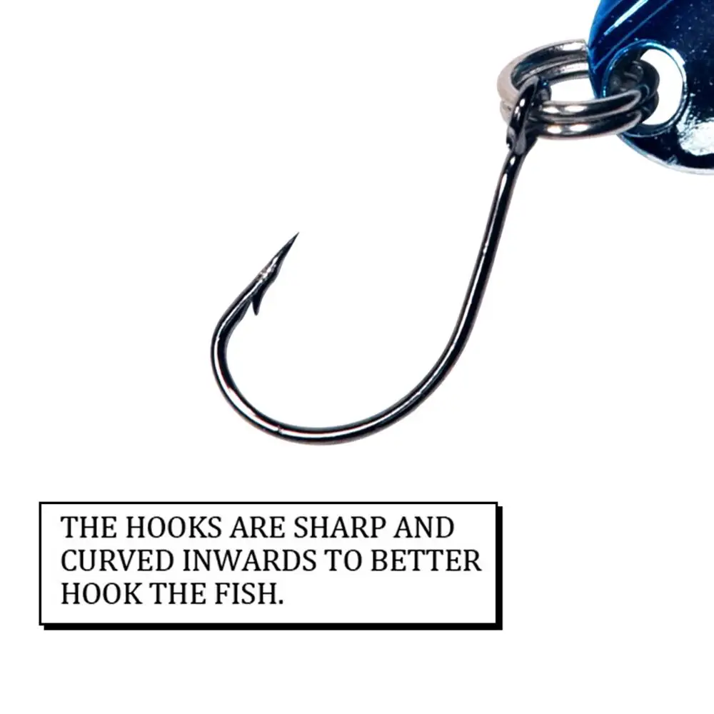 THKFISH 12 шт. приманки для форели 2 8 г 3 6 5 металлическая ложка рыболовные щуки окунь