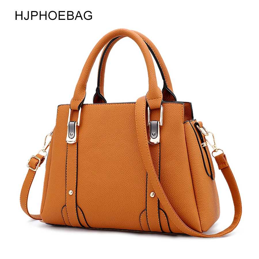 HJPHOEBAG новая простая женская сумка из искусственной кожи, женские сумки через плечо, сумки через плечо, женские сумки YC215