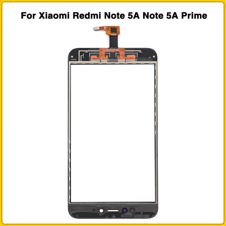Сенсорный экран для Xiaomi Redmi Примечание 5A Note 5A Prime Сенсорная панель дигитайзер сенсор lcd Передняя Замена для внешнего стекла