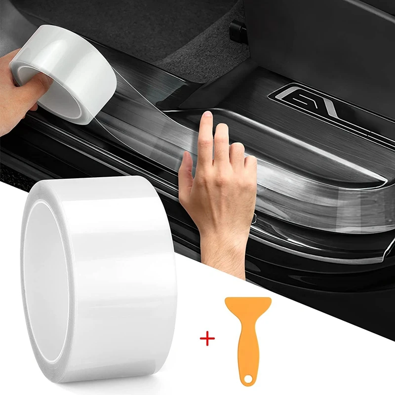 

Car Door Edge Guard Clear Universal Door Sill Guard Car Door Trim Edge Guard for Car