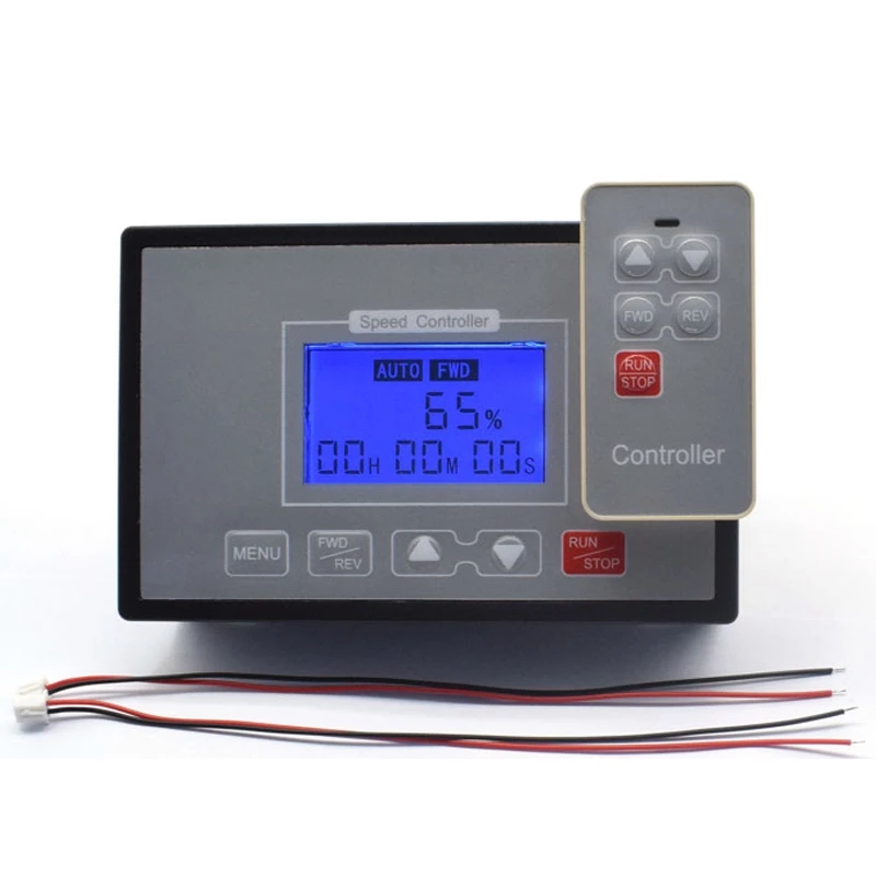 Горячая ШИМ контроллер скорости двигателя постоянного тока ЖК-дисплей Smart Digital