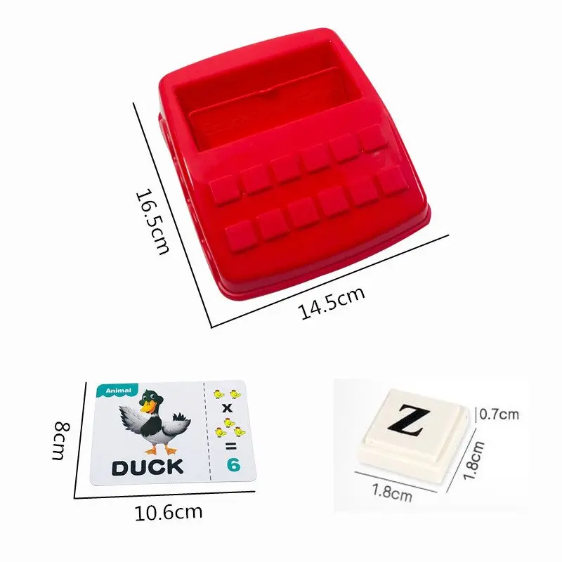 

Matching Letter Game Spelling Reading English Alphabet Wooden Letters Card Match Game Children Pre-school Learning Language Toys