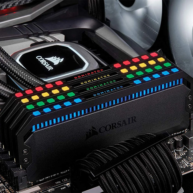 Светодиодный комплект памяти Corsair Dominator Platinum Airflow RGB Память RAM DDR4 2*8 ГБ D 3000 МГц 3200 3600