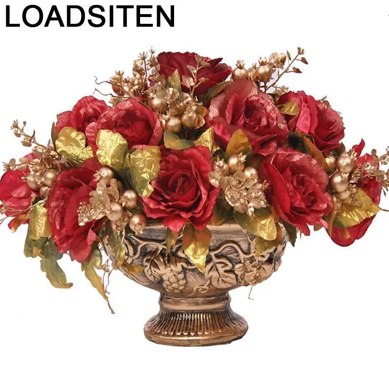 Para Jardim для Cam Vazo Gold Deco дом Jarrones Decorativos современный Декор дома аксессуары