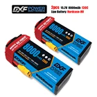 Литий-полимерная батарея DXF 2S 3S 4S HV 7,6 V 11,4 V 15,2 V 8000mah 130C XT60 для радиоуправляемой машины XxMax Arrma Багги Truggy грузовик игрушки для управления самолетом