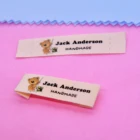 Пользовательская швейная этикетка, бирки ручной работы, пользовательские этикетки для детей, хлопковые Ленточные этикетки, этикетки логотипа (FR048)