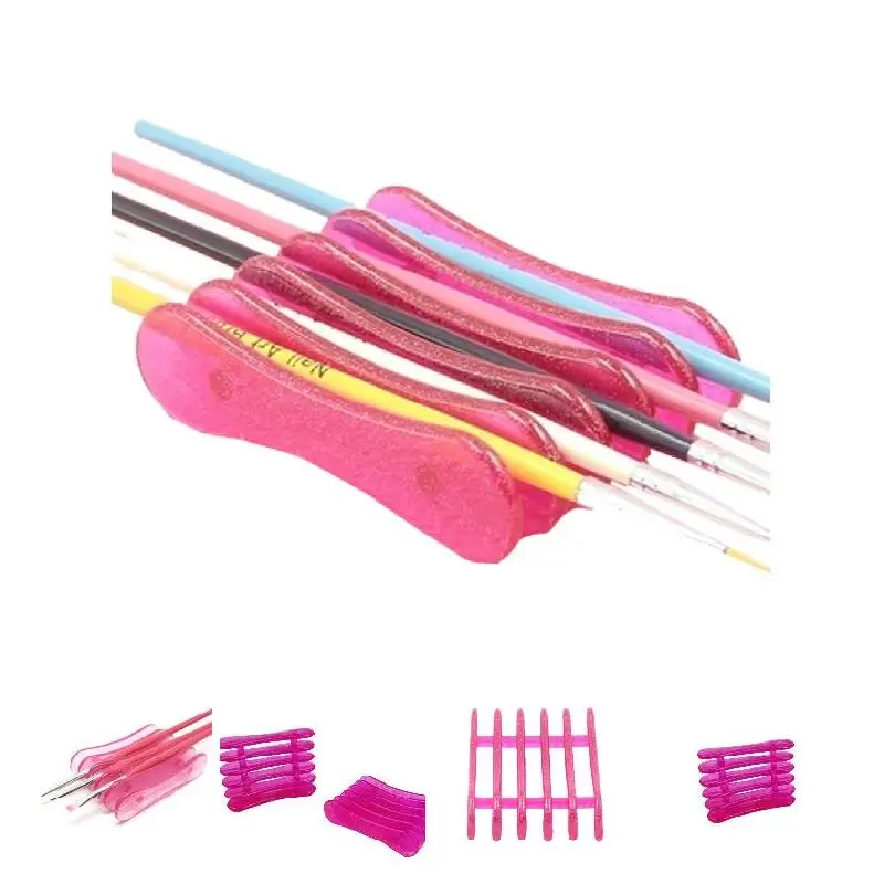 Дизайн ногтей Кисть для макияжа ручка держатель подставка отдыха акриловые УФ