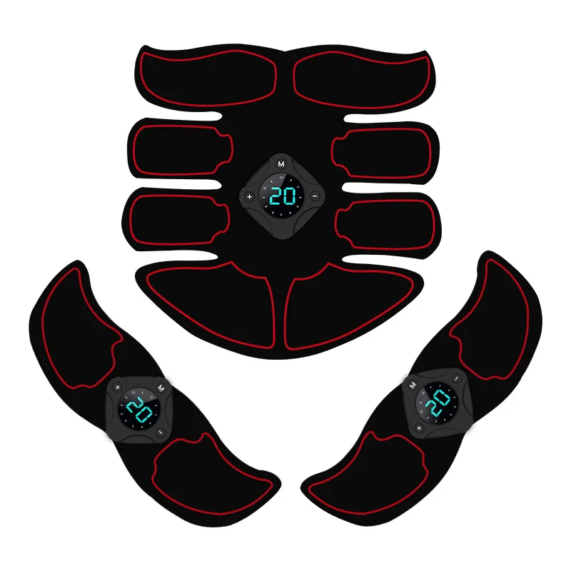 Стимулятор мышц для тренировки живота электростимулятор домашний тренажер