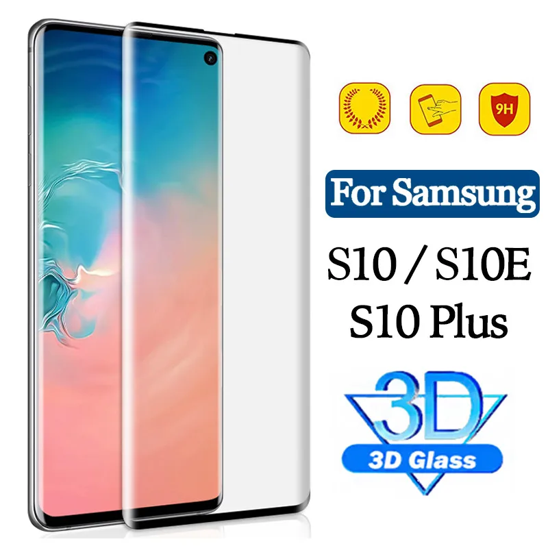 Защитное стекло для samsung s 10 plus защитная пленка экрана s10 10e закаленное galaxy s10se s10e