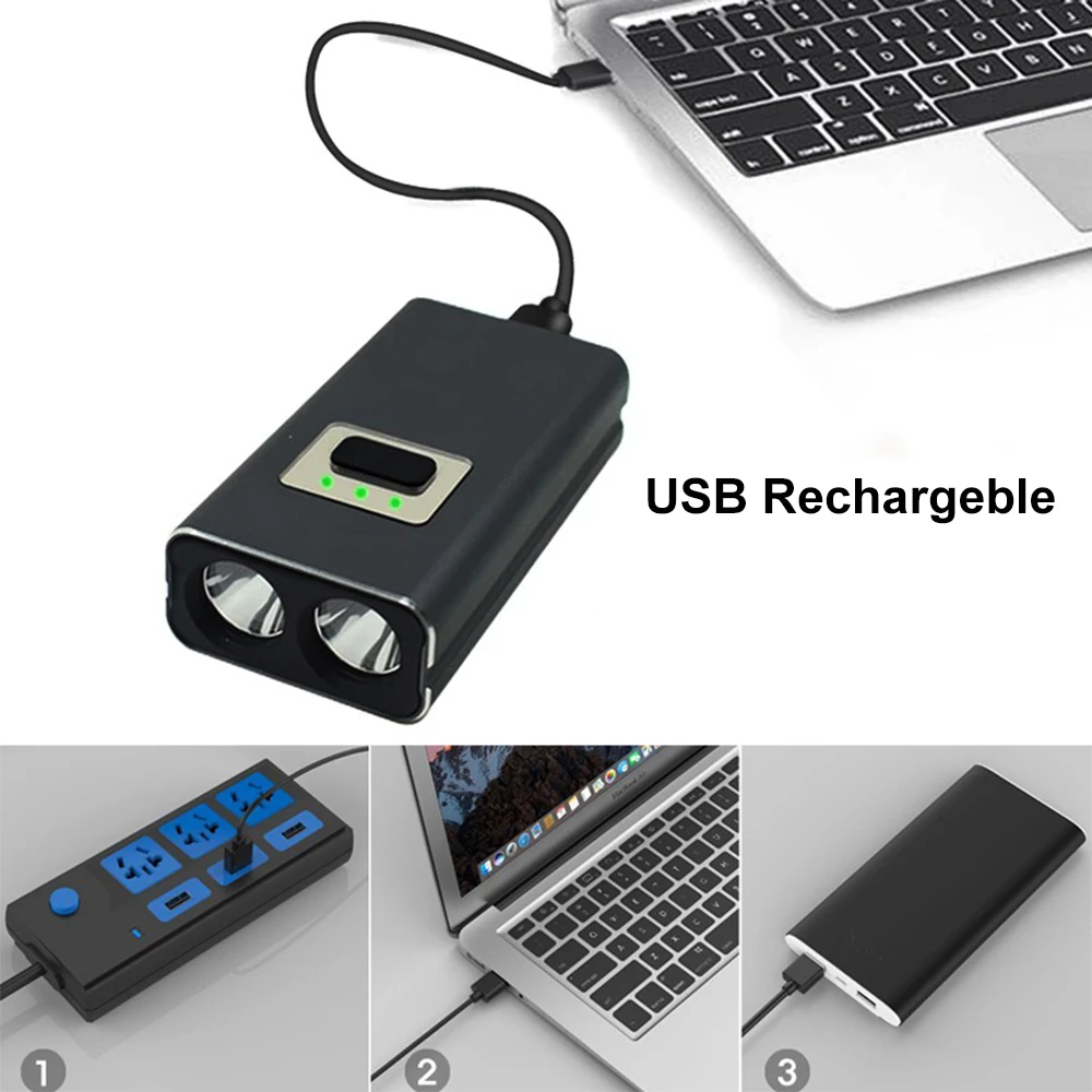 20W Супер яркая передняя фара для велосипеда светильник алюминиевый