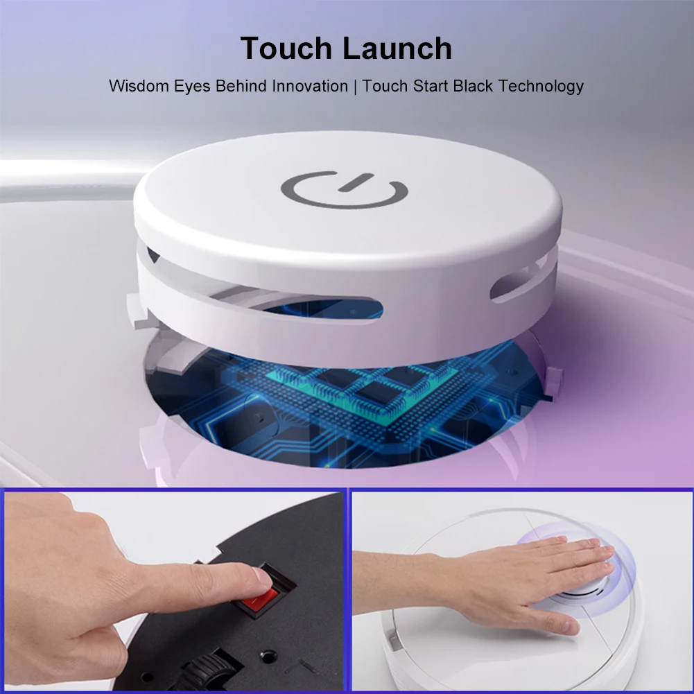 Умный сенсорный робот-пылесос USB робот для автоматической уборки роботы сухой и