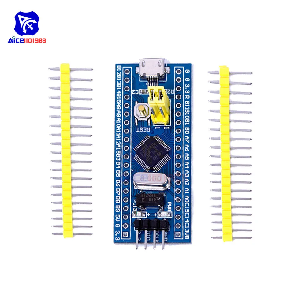 STM32F103C8T6 ARM STM32 Минимальная плата развития системы ST-Link V2 STM8 STM32 Эмулятор загрузчика программист модуль для Arduino
