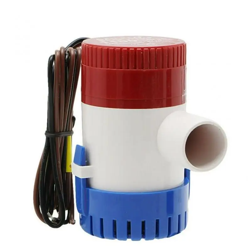 

1100GPH 12V Electric Marine Submersible Water Pump For Boat RV Campers Durable Water Pump Without Bilge Switch Boat Accessories