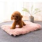 Плюшевая кровать для домашних животных, для кошек и собак, золотистый ретривер, маленький, средний, большой размер, для зимнего сна, теплый дом, моющиеся аксессуары