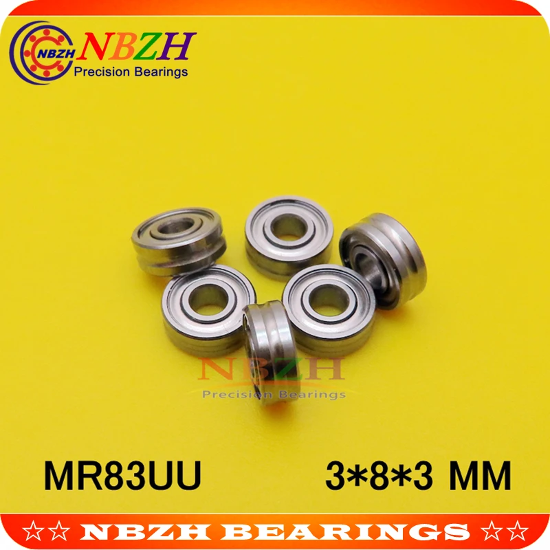 Bnzh с V / U groove подшипниками MR83UU 3*8*3 мм высокое качество для Z2|wheels wheel|wheel with bearingwheel v |