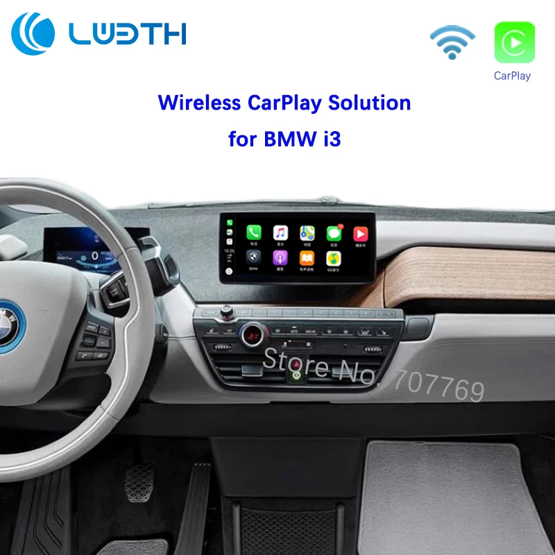 

Wi-Fi беспроводной Apple Carplay Car Play Android Авто зеркальная модернизация NBT i3 2013-2017 для BMW поддержка обратной камеры