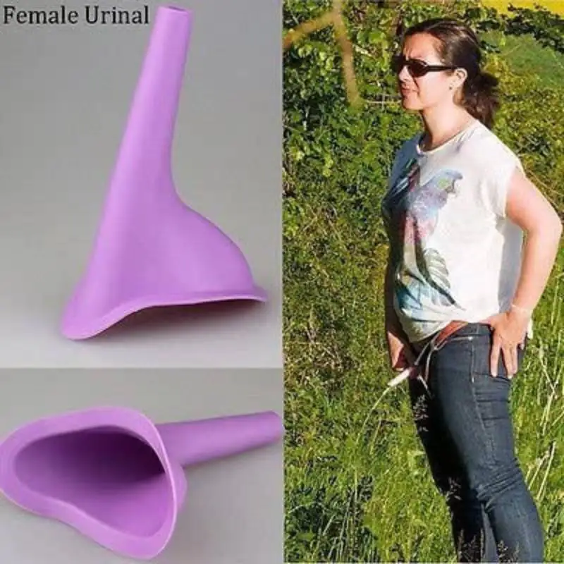 Female Urination Device Portable Urinal Women Pee Funnel Outdoor Standing Toilet for Camping Travel Activities | Обустройство дома