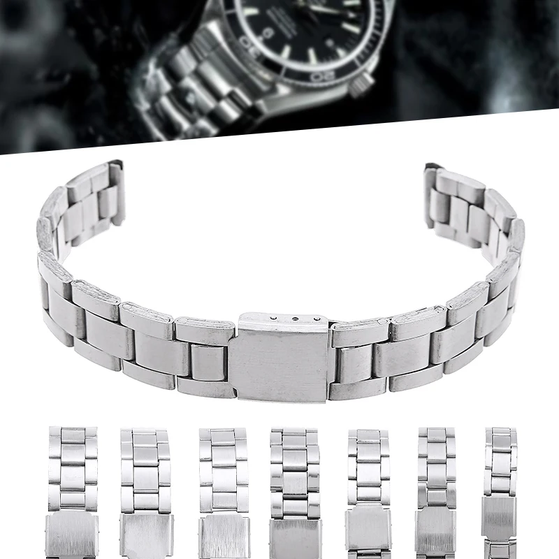 

Ремешок для часов мужской, женский, металлический, 12/14/16/18/20/22/24 мм