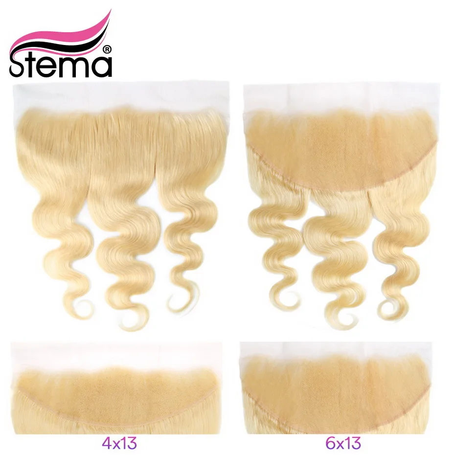 Кружевная фронтальная лента Stema 613 13x4 13x6 швейцарское кружево естественная линия