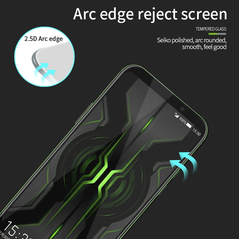 MOFI для Xiaomi Black Shark 2 Pro закаленное стекло 2.5D изогнутая Черная Акула защита экрана