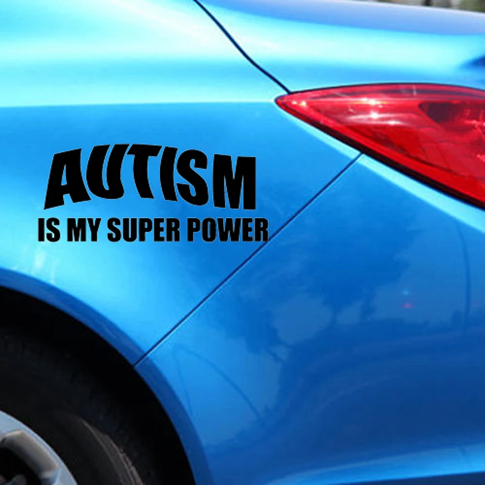 Аутизма это моя суперсила домашнего декора автомобилей Грузовик переводная