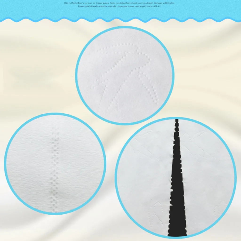 Салфетки для туалетной бумаги 12 рулонов однотонные салфетки чистки рук 4 слоя