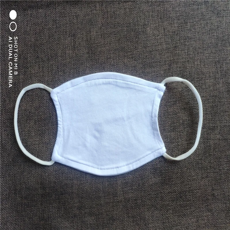 Бесплатная доставка 20 шт./лот сублимационная пустая маска для лица