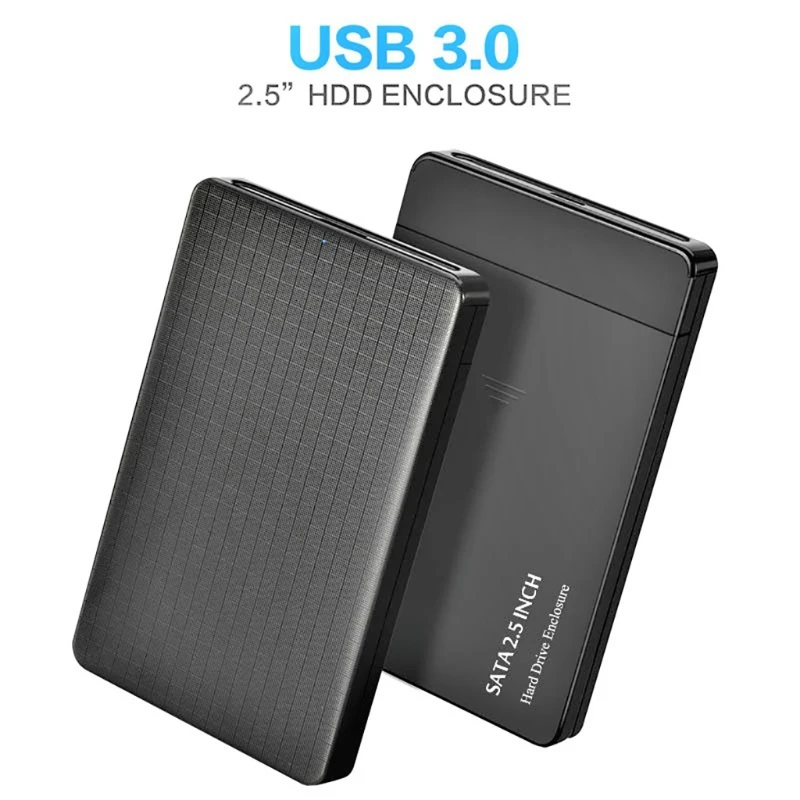 Корпус для жесткого диска SATA 2 5 дюйма USB 3 0 сдвижная Крышка мобильного | Компьютеры
