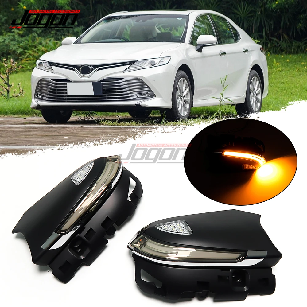

Светодиодный динамический поворотный сигнал для Toyota Camry XV70 2018-2021 CHR AX10 Prius XW50 PHV, задний индикатор зеркала